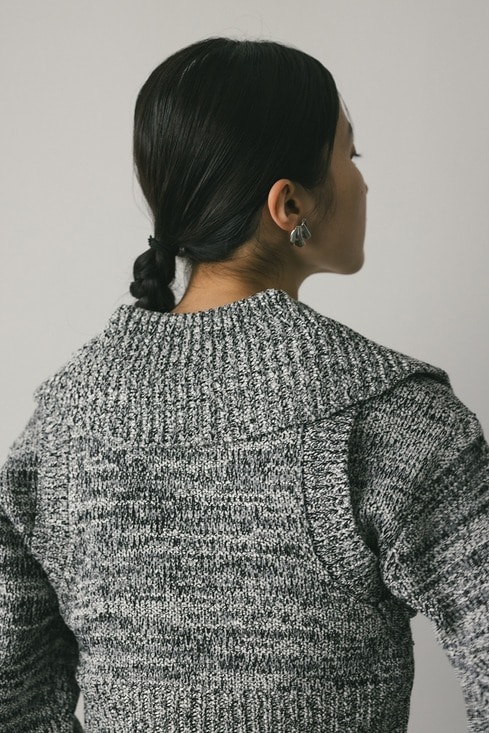 売れ筋商品|||ビーヤング ニット&セーター レディース アウター BYMILO - Jumper - birch mix bohmal ニット セーター 「2024AW」スリーブラインカラフル