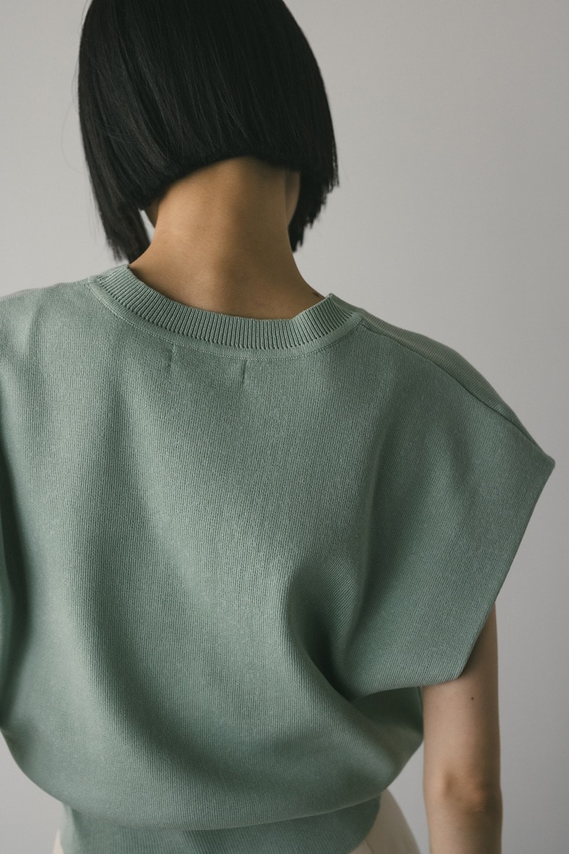 ショルダータックショートニット 詳細画像 MINT 11