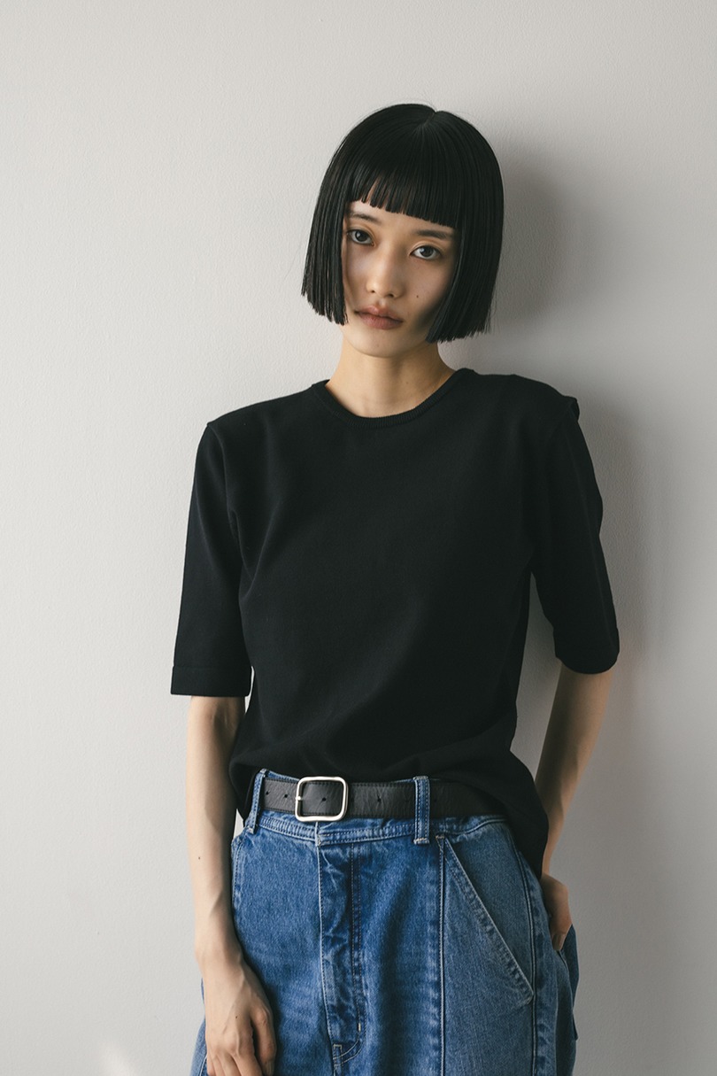 バックスリットニット 詳細画像 BLK 5
