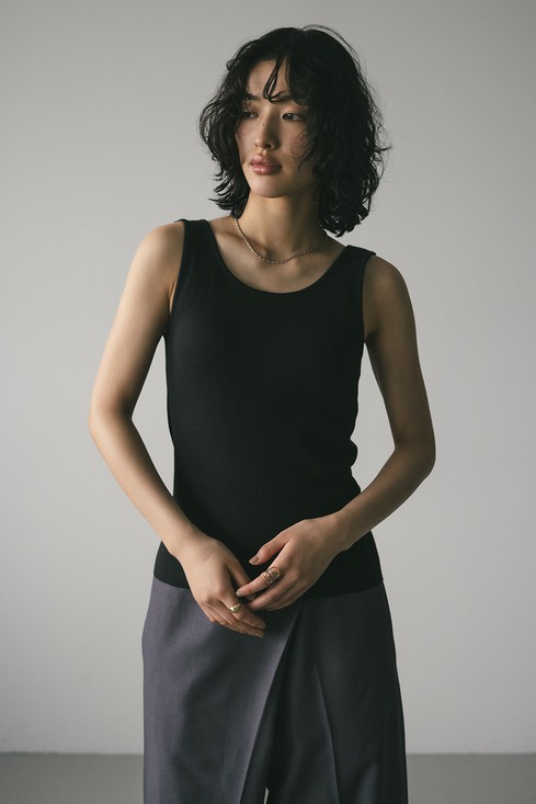 ACYM バックオープンタンクワンピース バックオープンタンクワンピース | ACYM ONLINE SHOP