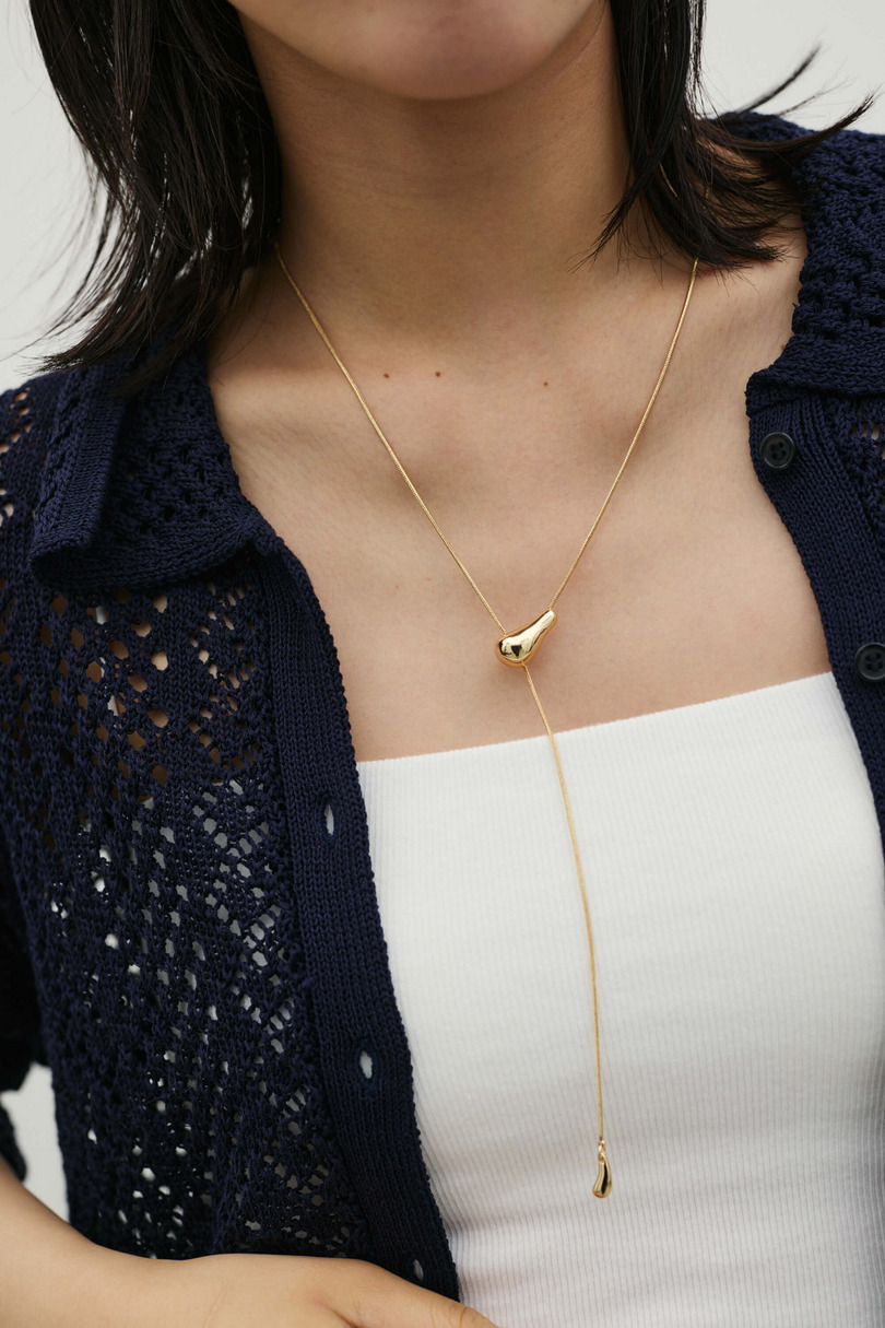 スネイクチェーンスライドネックレス 詳細画像 GLD 2
