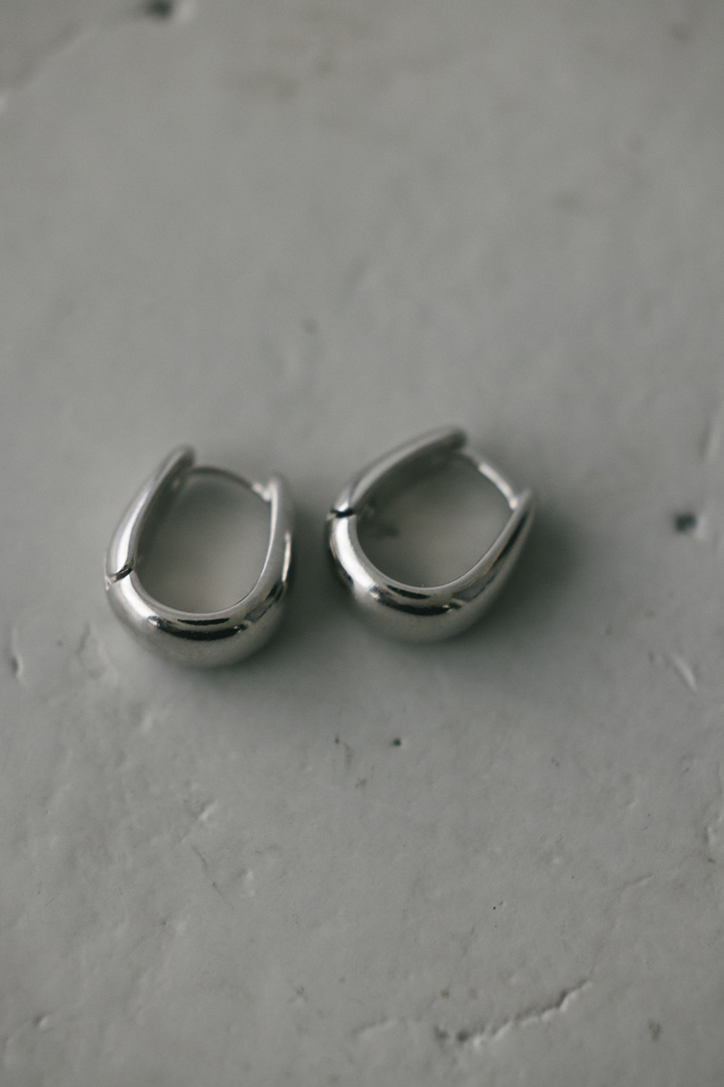 フラップフープピアス 詳細画像 SLV 5