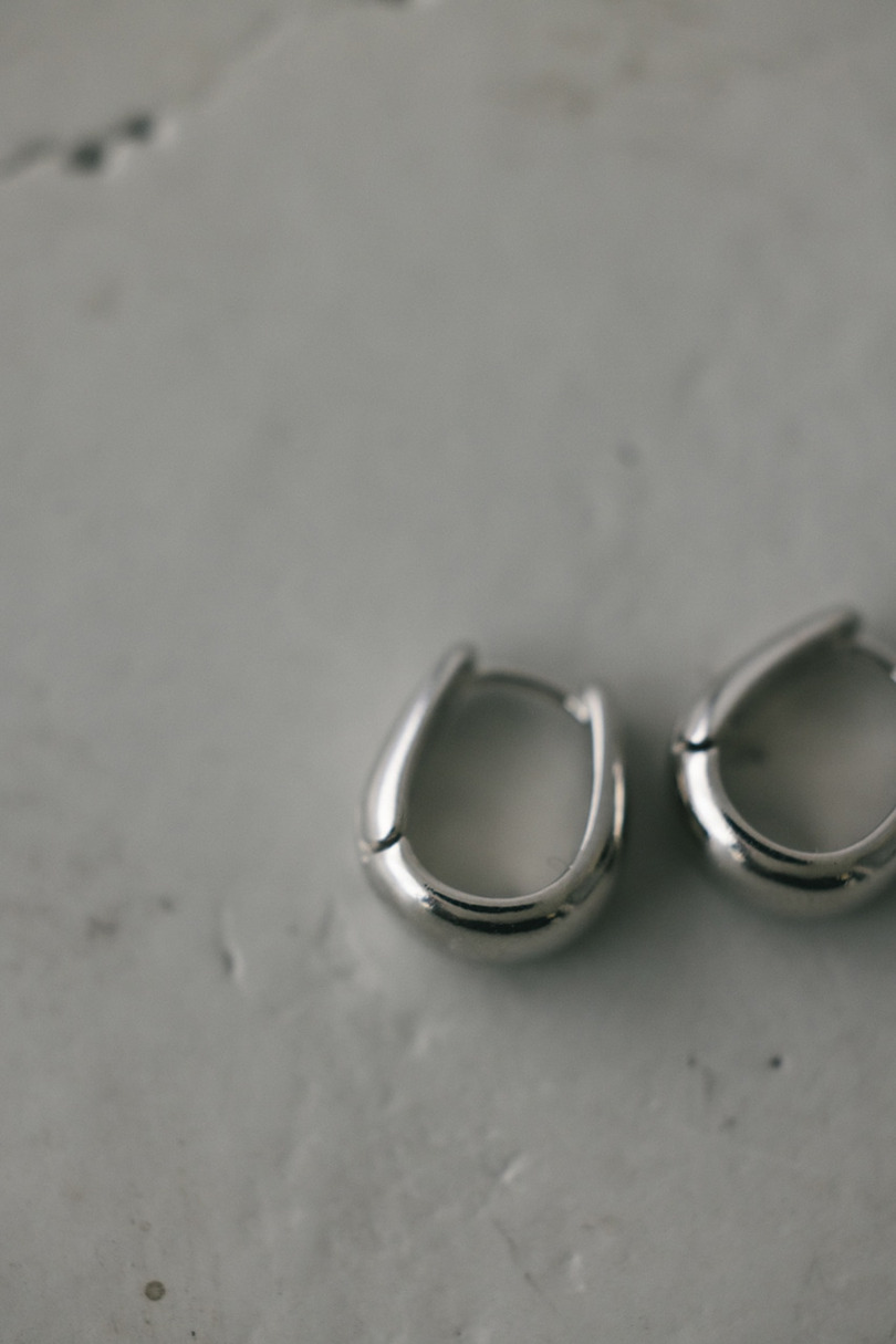フラップフープピアス 詳細画像 SLV 6