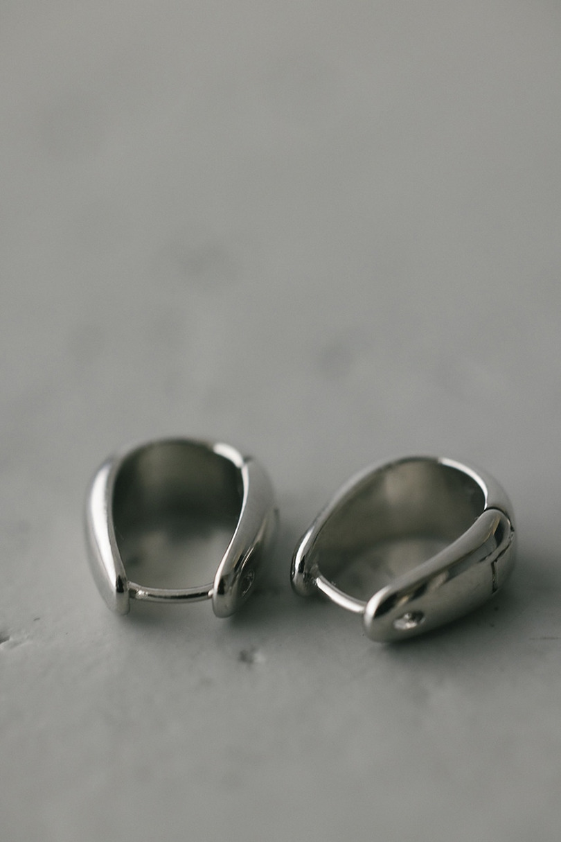 フラップフープピアス 詳細画像 SLV 8