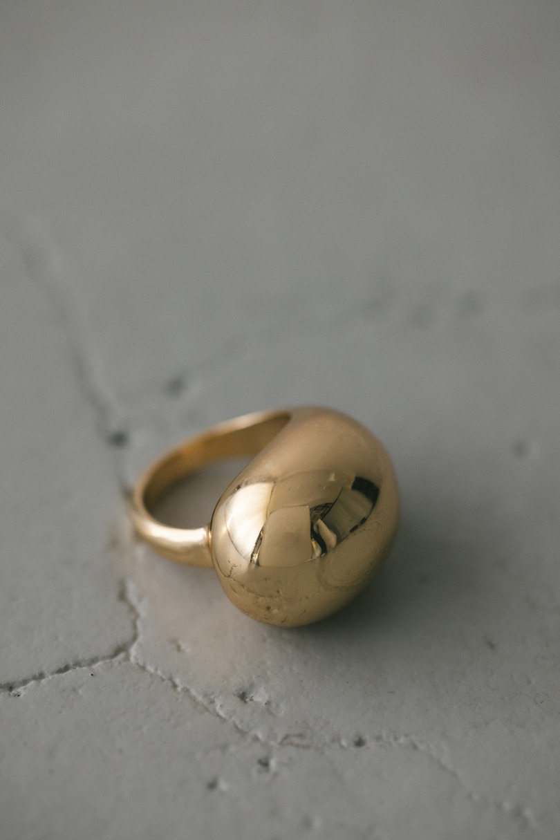 プランプドロップリング 詳細画像 GLD 4