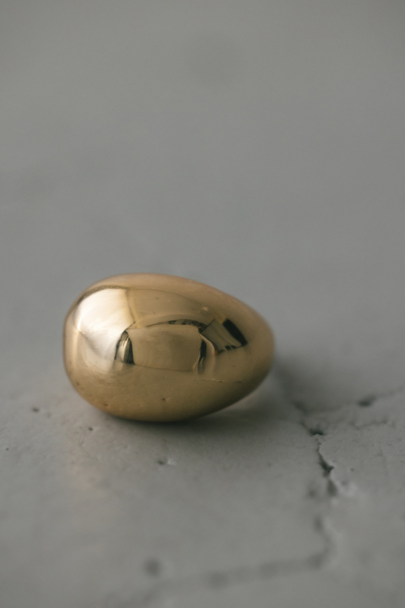 プランプドロップリング 詳細画像 GLD 5