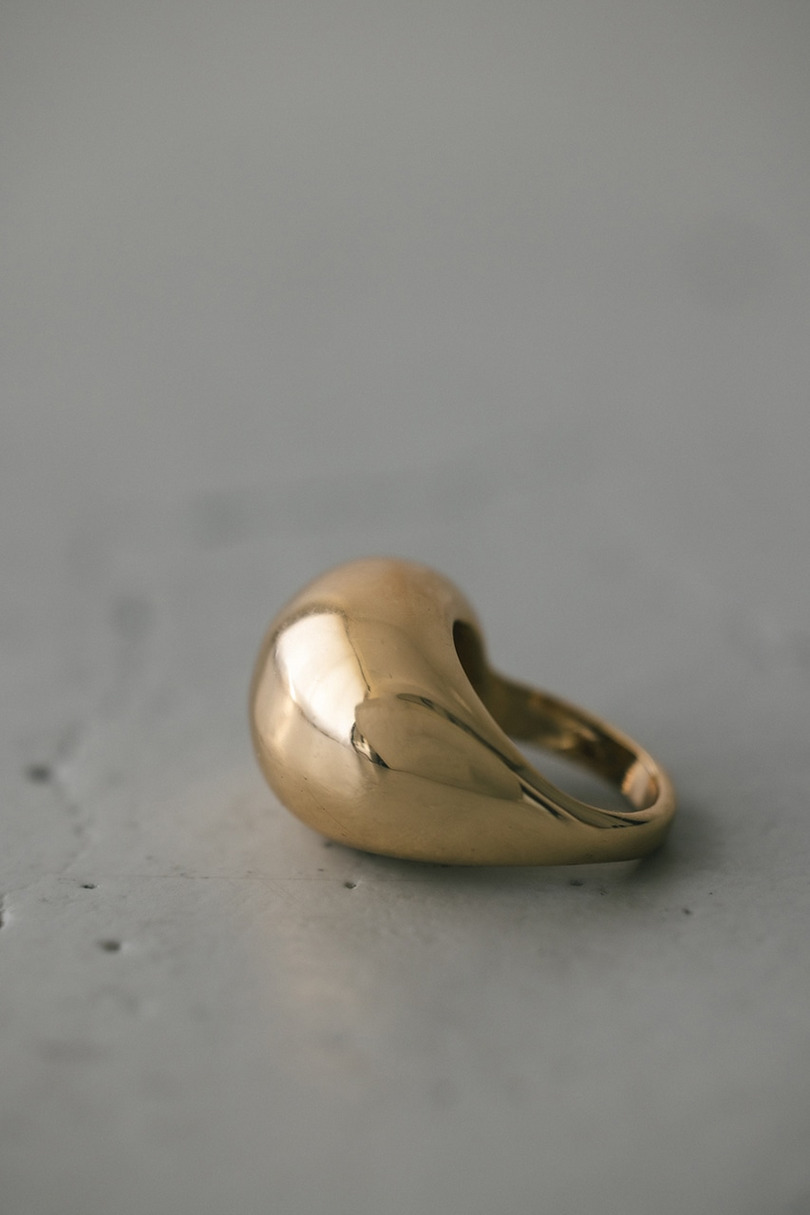 プランプドロップリング 詳細画像 GLD 6
