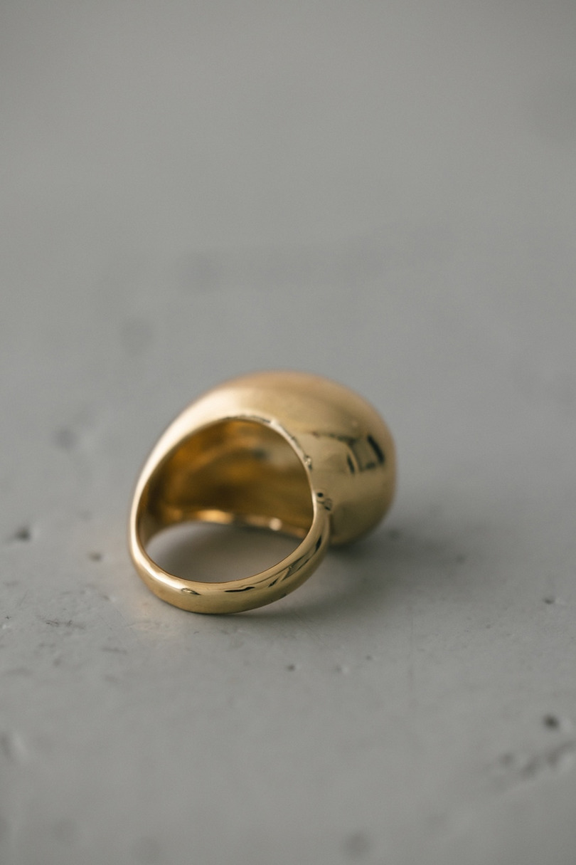 プランプドロップリング 詳細画像 GLD 7