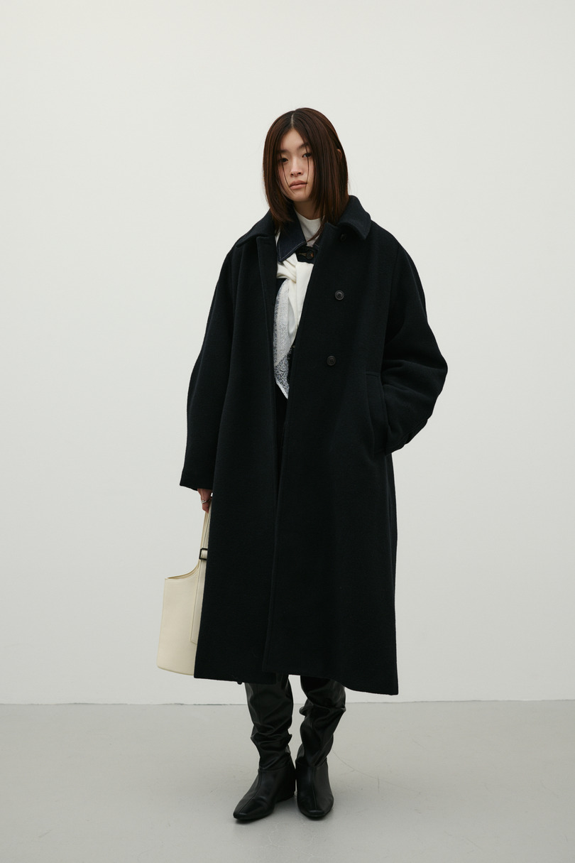 2WAYウールロングコート