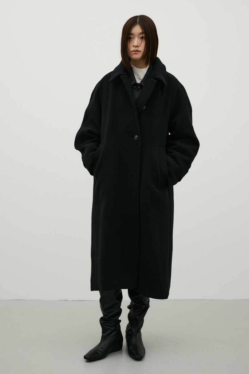 2WAYウールロングコート 詳細画像 BLK 2