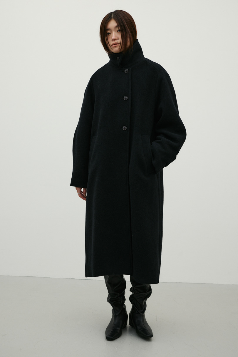 2WAYウールロングコート 詳細画像 BLK 4