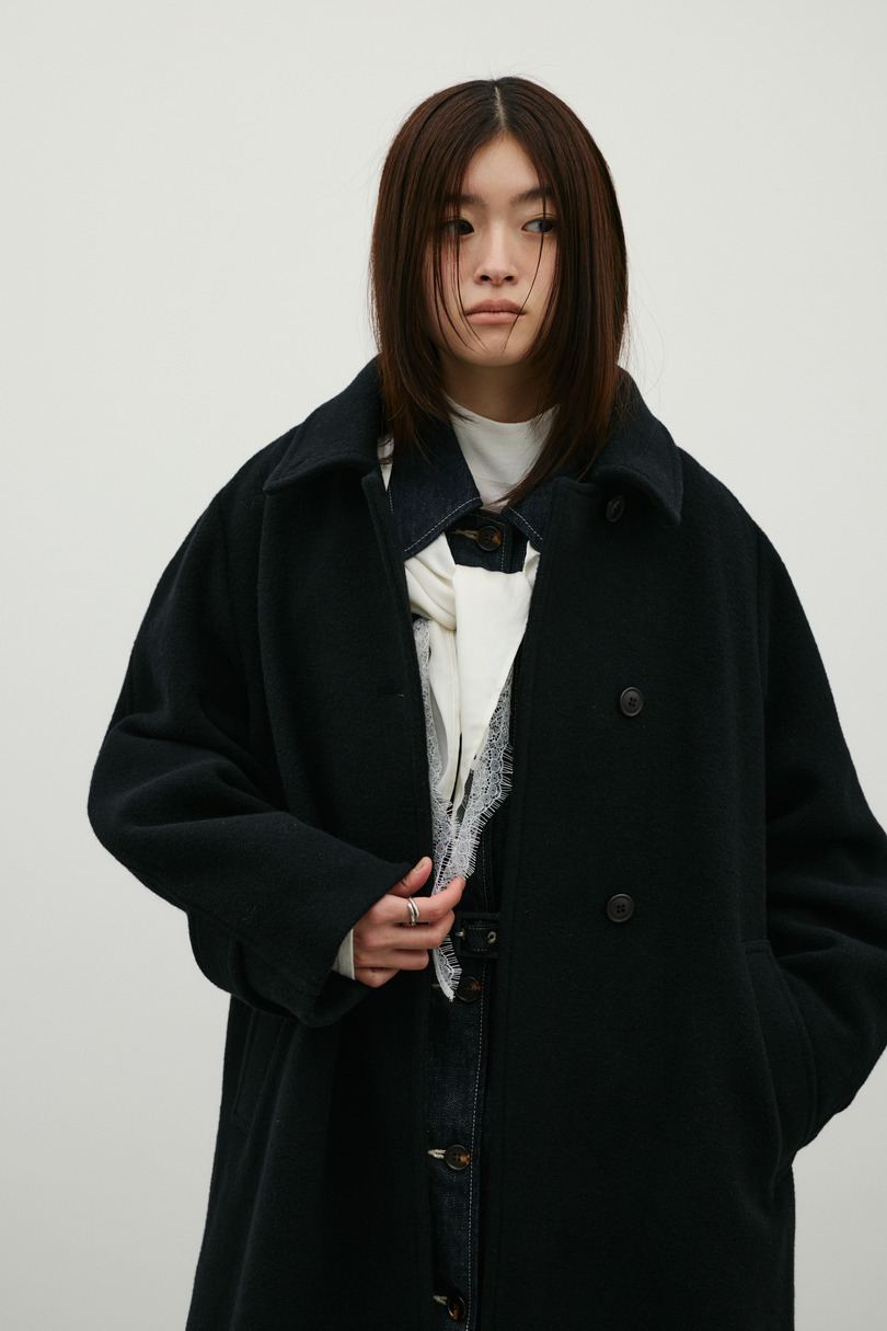2WAYウールロングコート 詳細画像 BLK 9