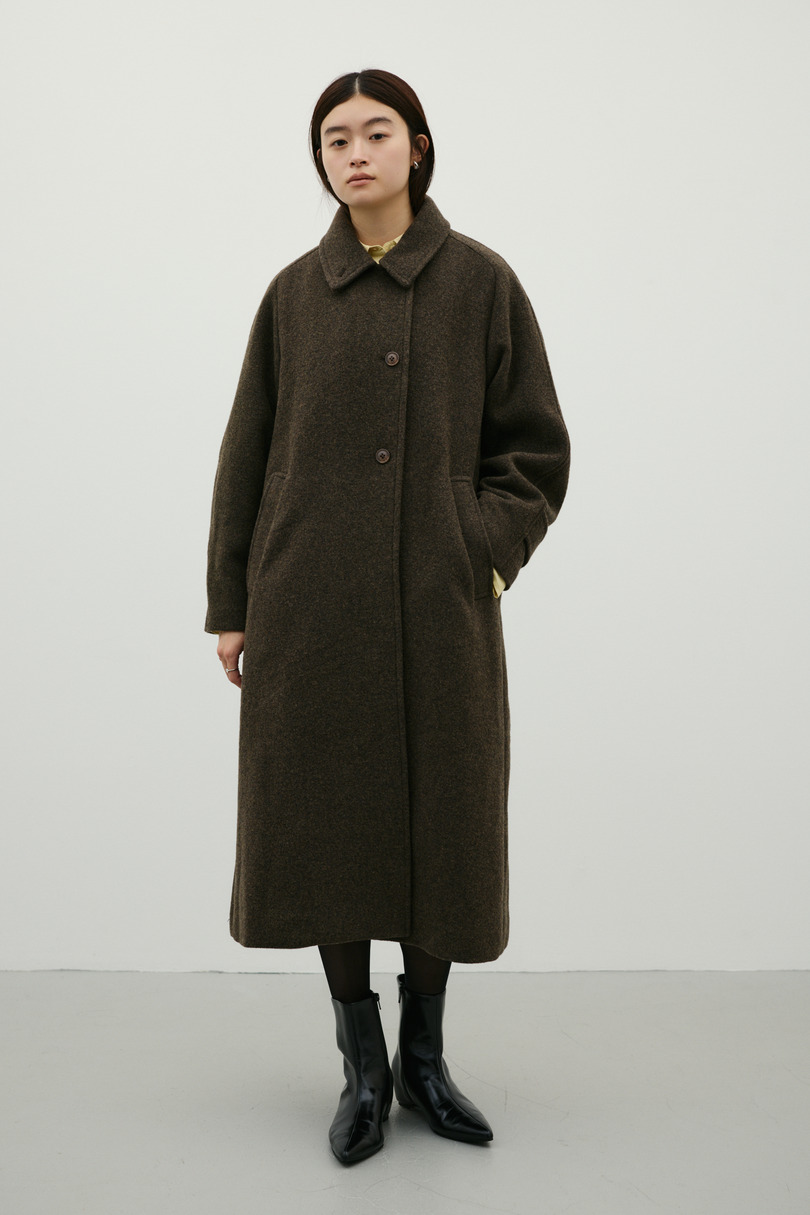 2WAYウールロングコート 詳細画像 BRN 5