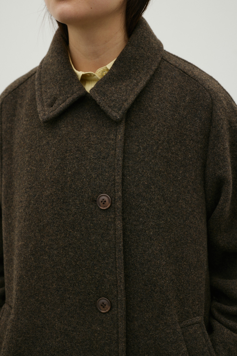 2WAYウールロングコート 詳細画像 BRN 8