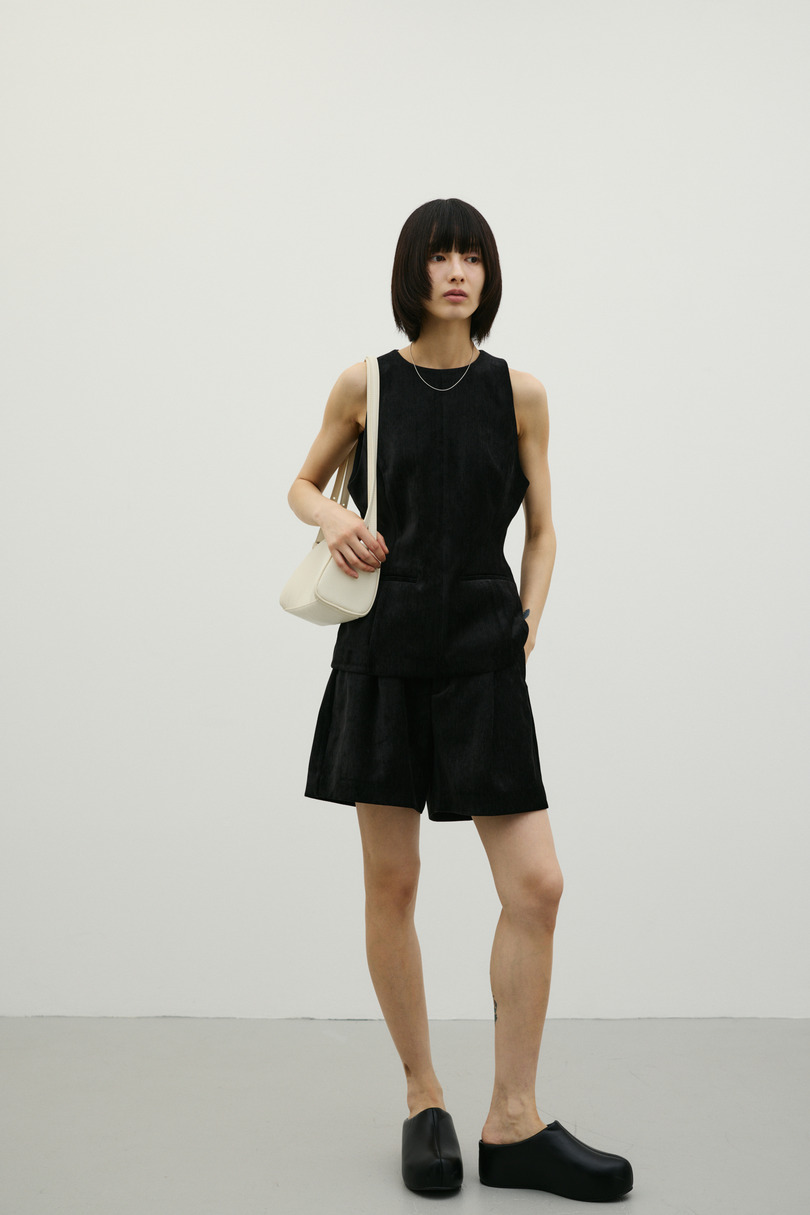 ベロアフォルムベストトップ 詳細画像 BLK 2
