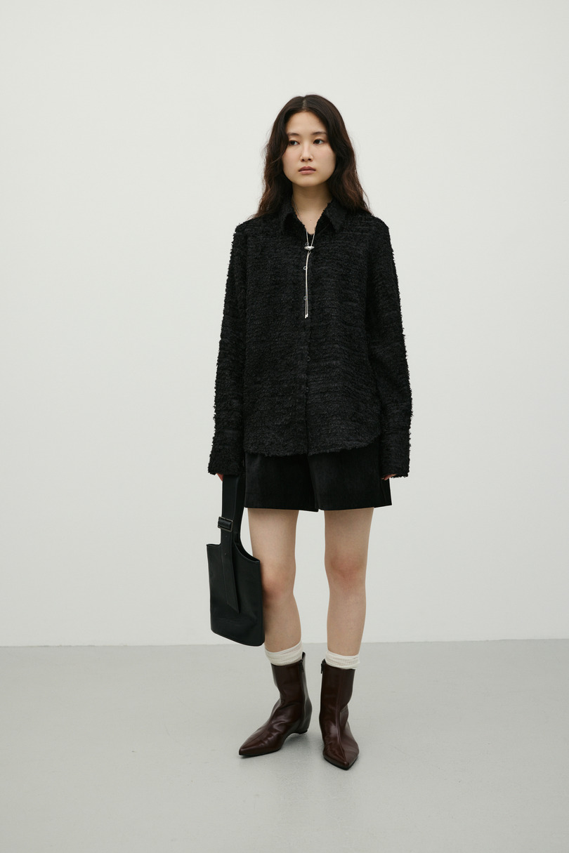フリンジシャツ 詳細画像 BLK 2