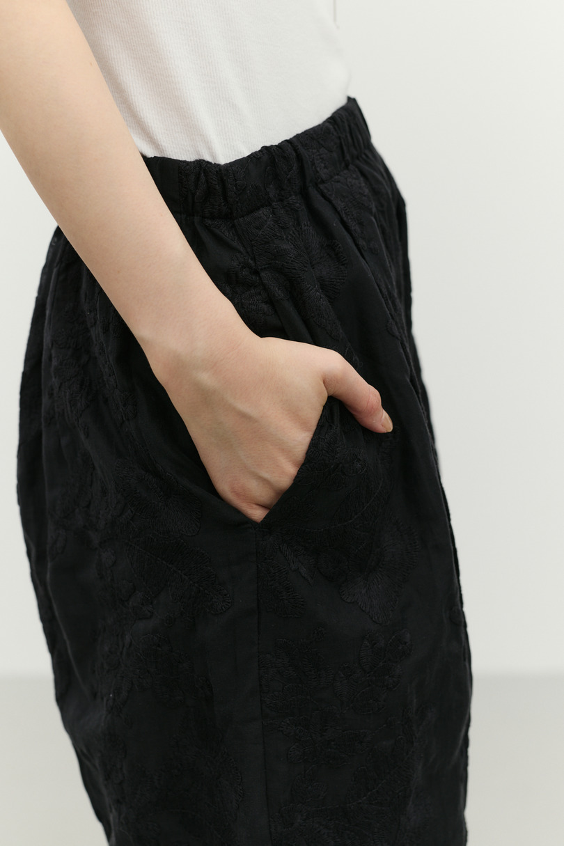 レースシアーワイドパンツ 詳細画像 BLK 12