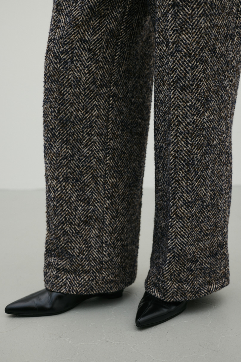 ヘリンボーンタックパンツ 詳細画像 Multi 11
