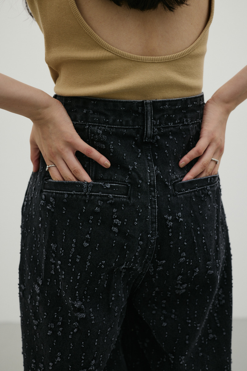 ダメージコクーンデニム 詳細画像 BLK 11