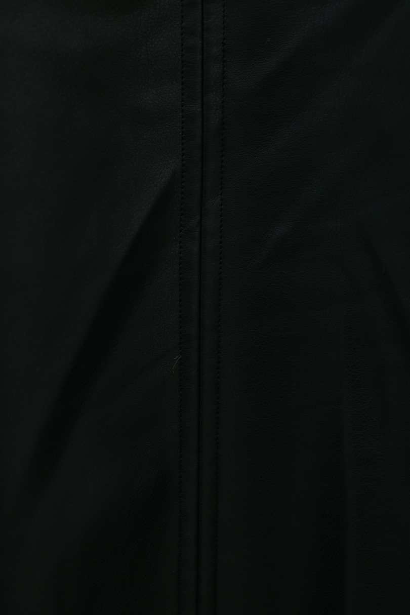 スタンドカラーフェイクレザージャケット 詳細画像 BLK 17