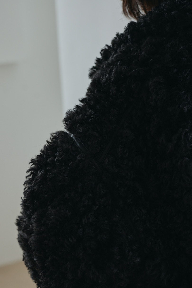 パッファーボアブルゾン 詳細画像 BLK 12