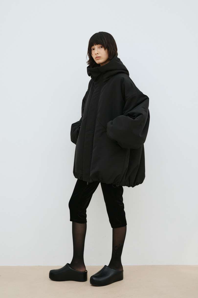 パッファーボリュームブルゾン 詳細画像 BLK 5
