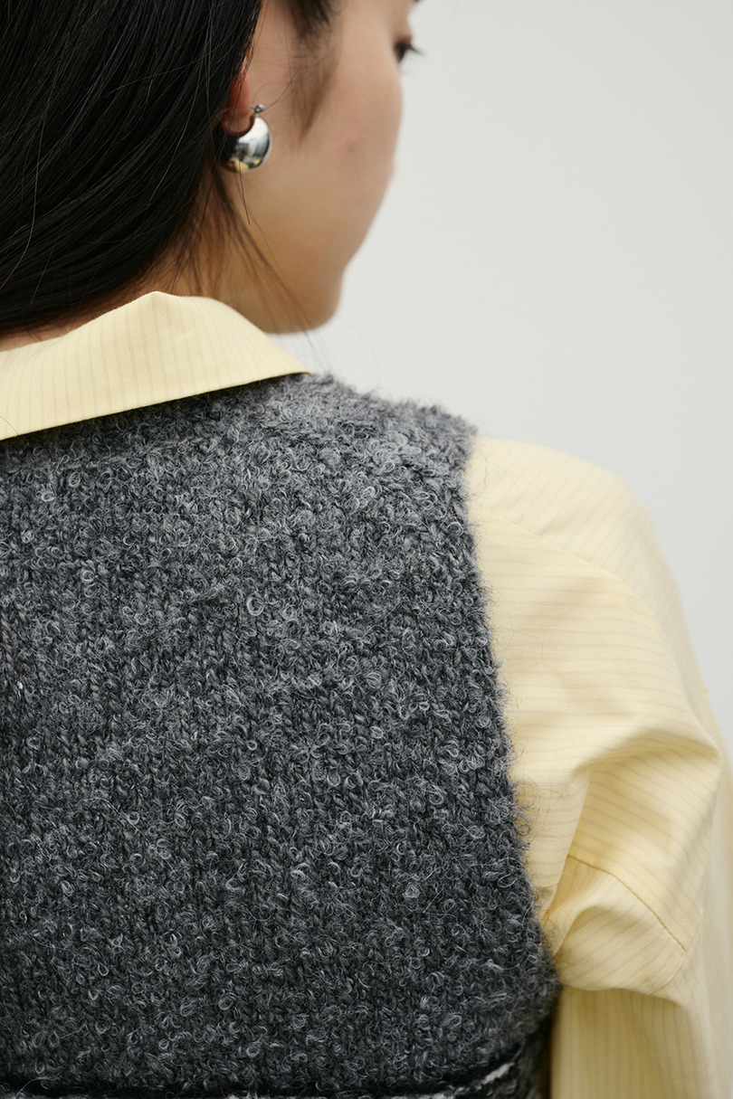 フェアアイルニットベスト 詳細画像 GRY 11