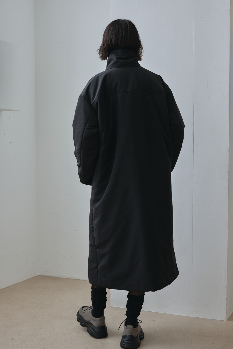 パッファーロングコート 詳細画像 BLK 7