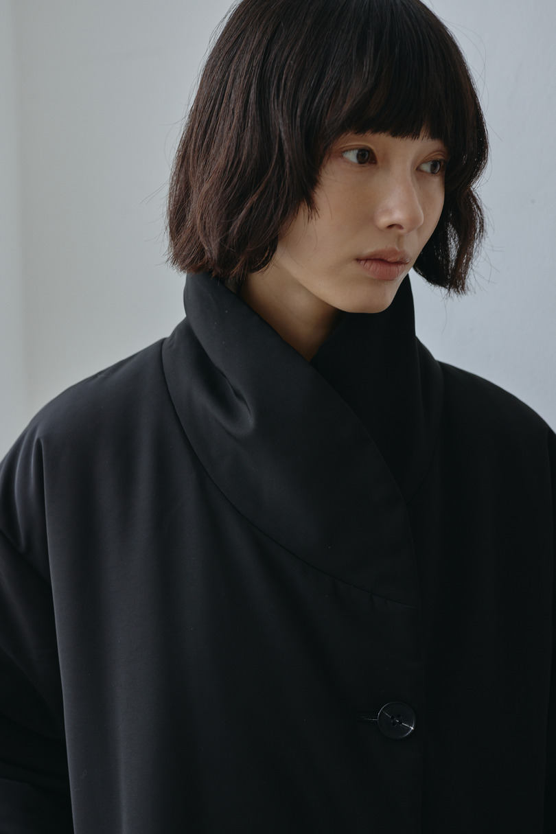 パッファーロングコート 詳細画像 BLK 8