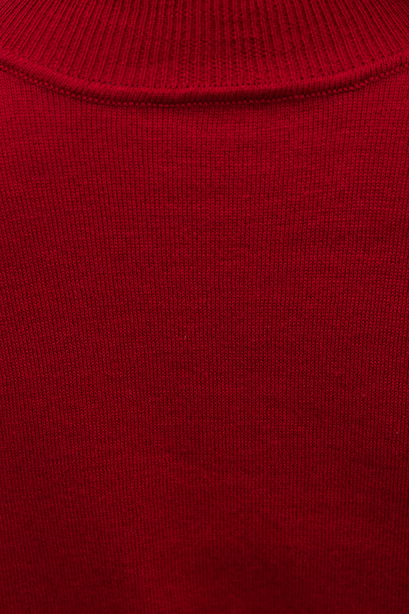 ウォッシャブル2WAYハイネックニット 詳細画像 RED 13