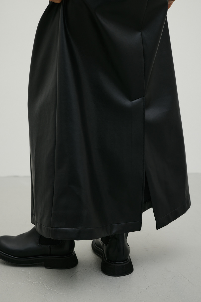 フェイクレザーキャミワンピース 詳細画像 BLK 10