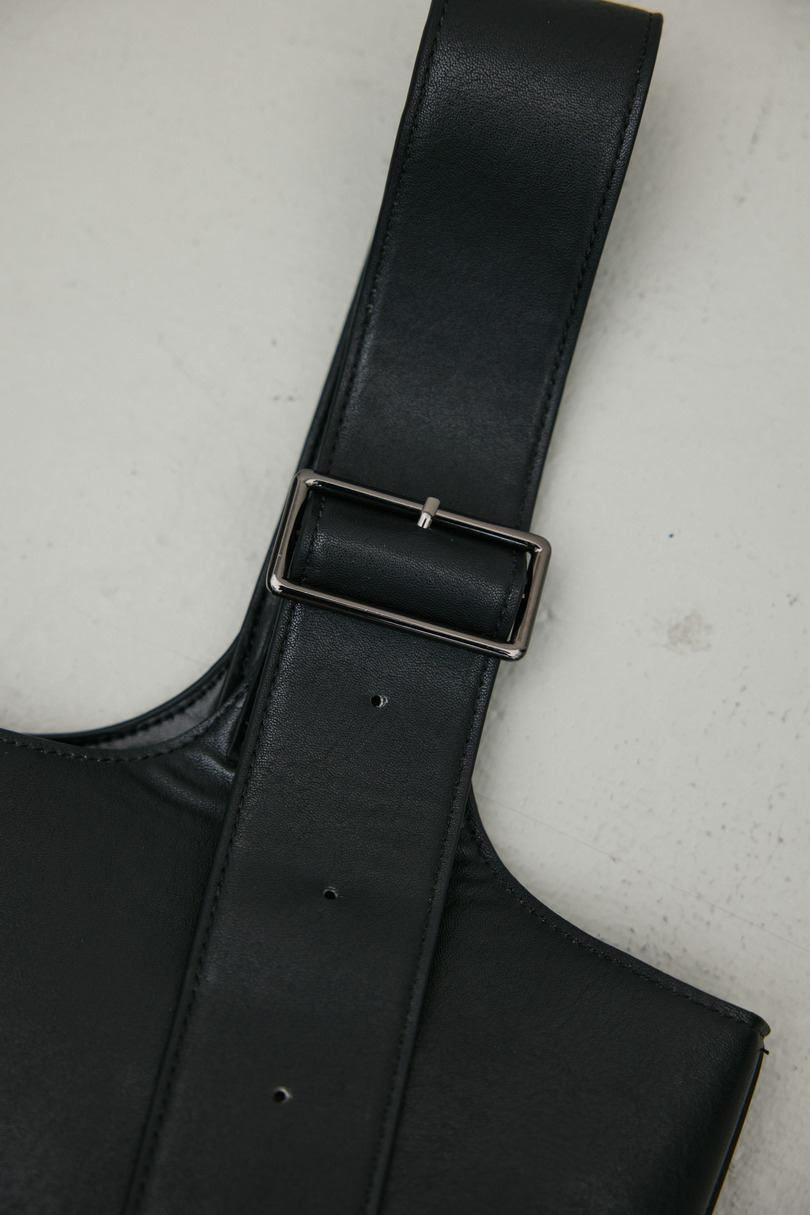ワンハンドルバケットバッグ 詳細画像 BLK 5
