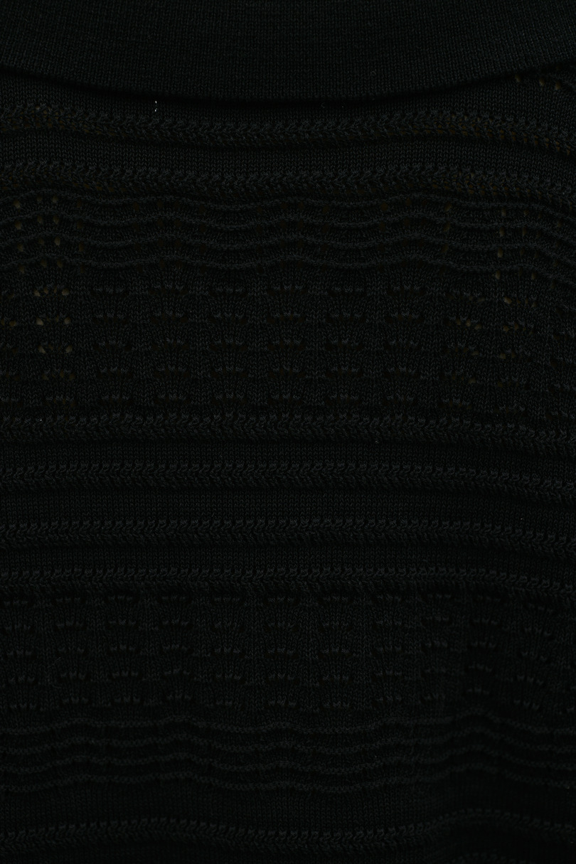 スカシボーダーラガーニット 詳細画像 BLK 11
