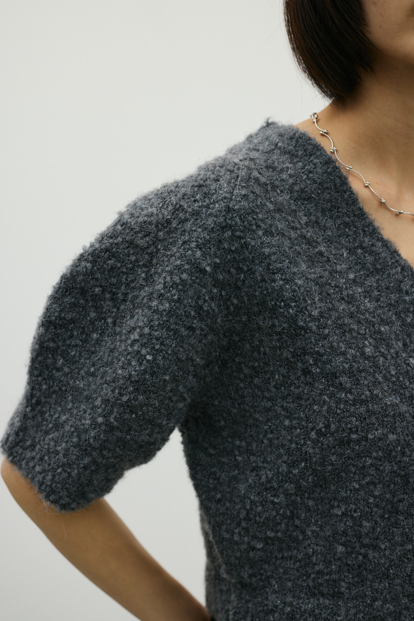 ブークレーショートニット 詳細画像 C.GRY 10