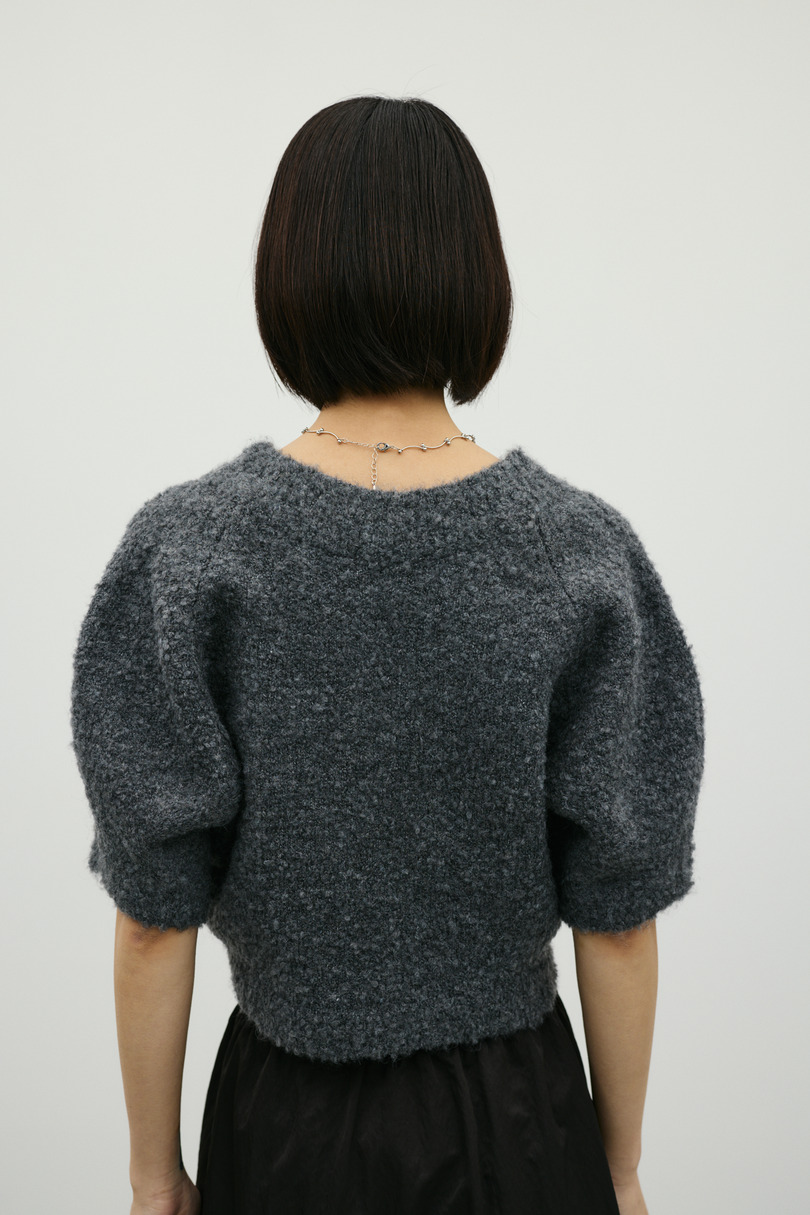 ブークレーショートニット 詳細画像 C.GRY 7