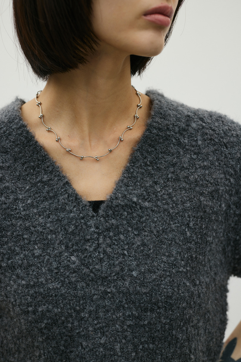 ブークレーショートニット 詳細画像 C.GRY 8