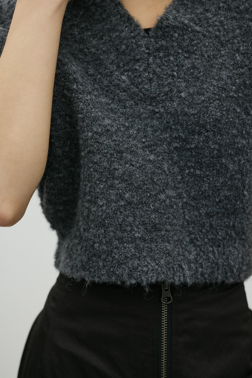 ブークレーショートニット 詳細画像 C.GRY 9