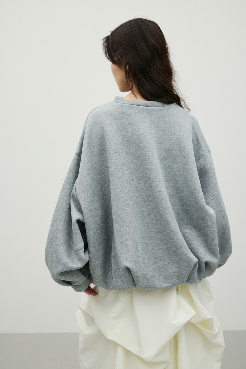 フロントジップダンボールスウェット 詳細画像 GRY 11
