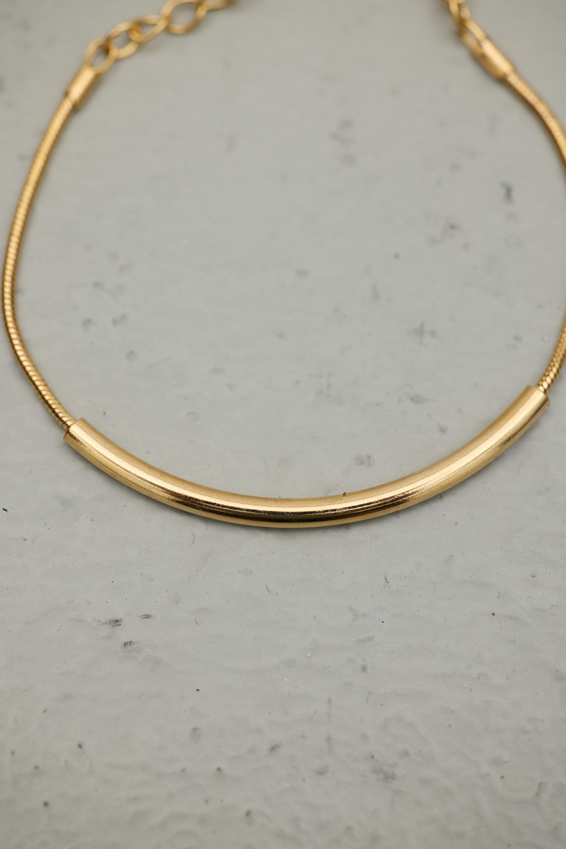 ラインモチーフブレスレット 詳細画像 GLD 3