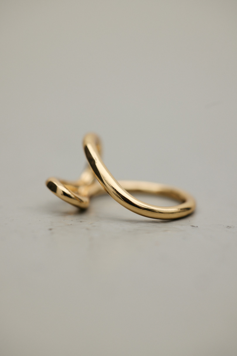 サークルデフォメーションリング 詳細画像 GLD 4