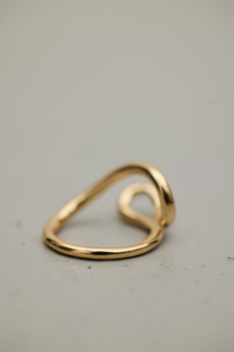 サークルデフォメーションリング 詳細画像 GLD 5
