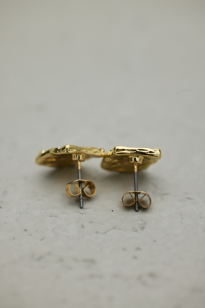 スクエアモチーフピアス 詳細画像 GLD 5
