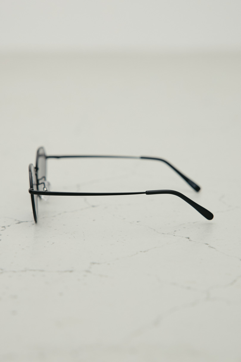 【noeyedia】メタルフレームアイウエア 詳細画像 BLK 5