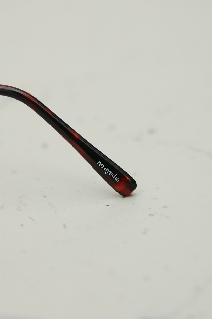 【noeyedia】メタルフレームアイウエア 詳細画像 BRN 10