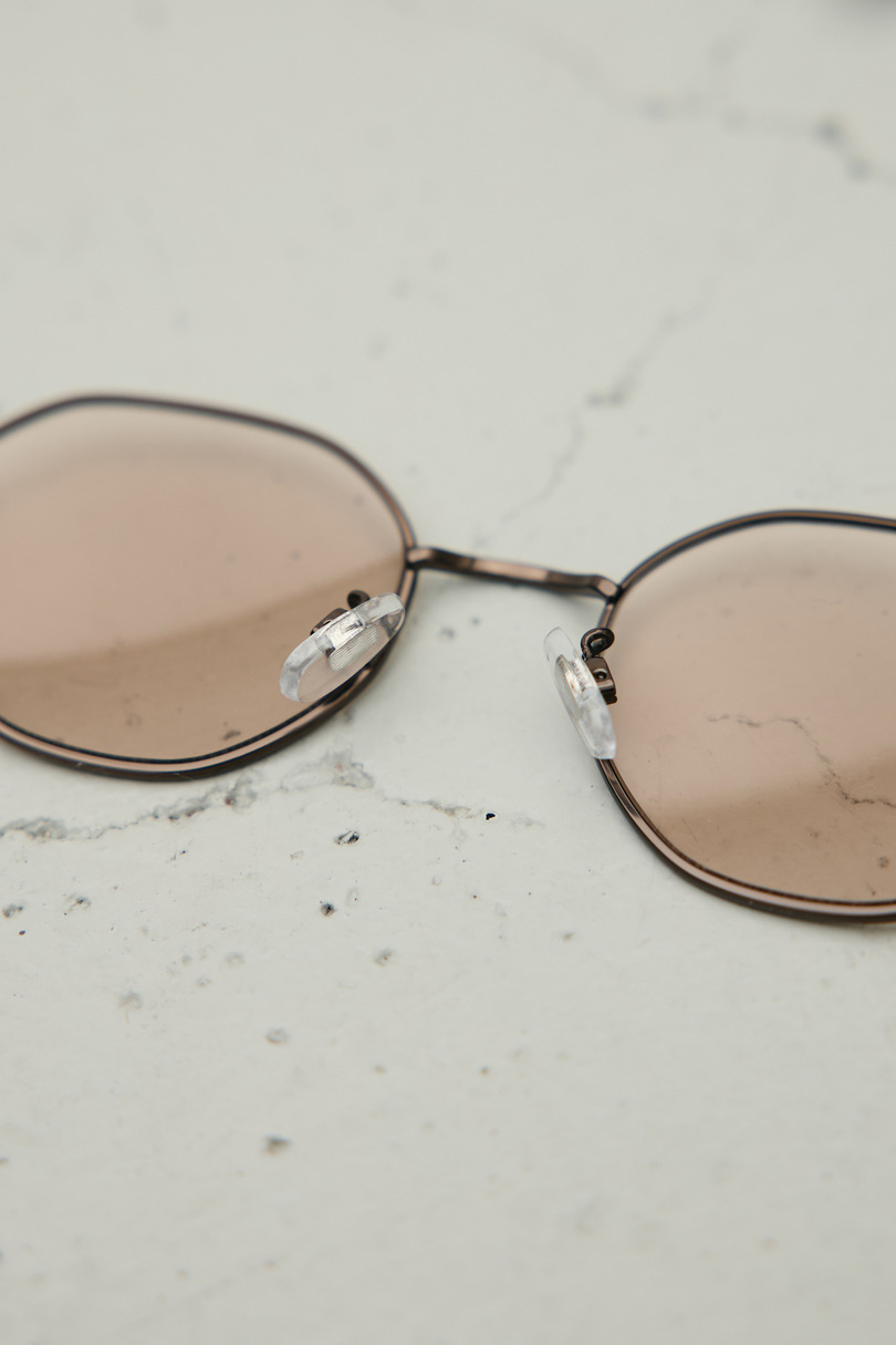 【noeyedia】メタルフレームアイウエア 詳細画像 BRN 7