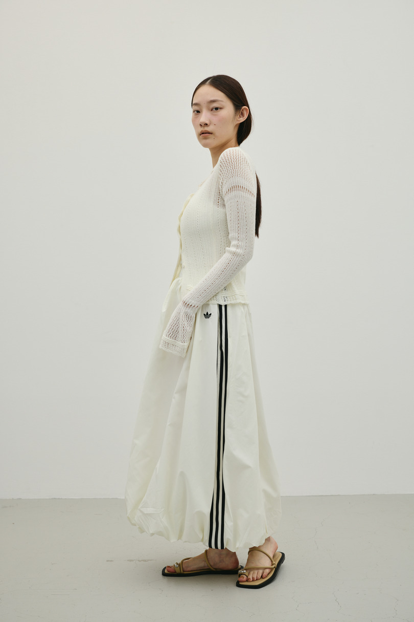 【adidas】BALOON LONG SKIRT 詳細画像 WHT 6