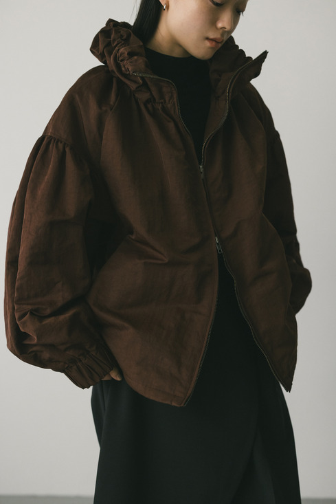 完売品！スタイルミキサー　ギャザーネックブルゾン ギャザーネックブルゾン｜STYLEMIXER（スタイルミキサー）公式通販サイト