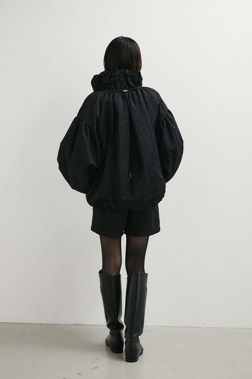 ギャザーネックブルゾン 詳細画像 BLK 5