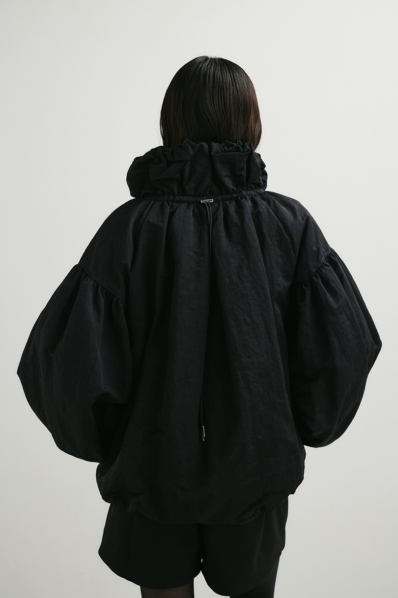 ギャザーネックブルゾン 詳細画像 BLK 8