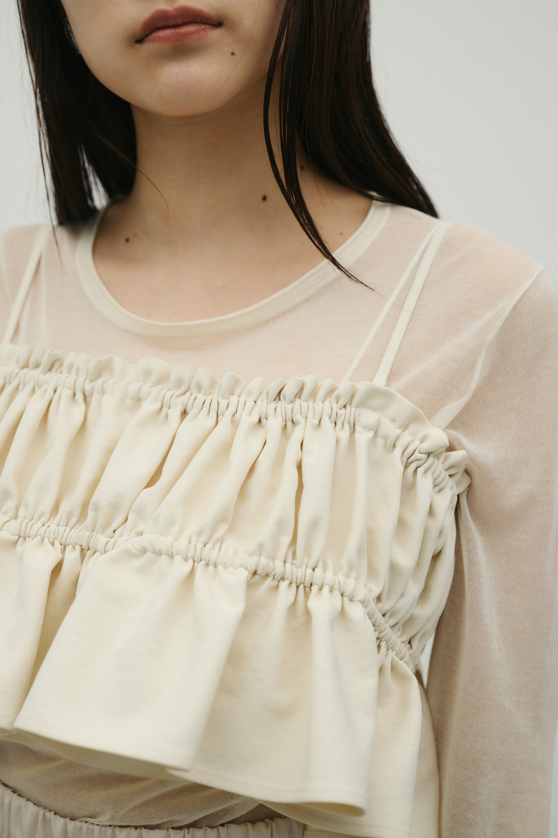 ハイラインフリルビスチェ 詳細画像 IVOY 13